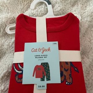 Pajama set, long sleeve two piece Cat&Jack christmas set.